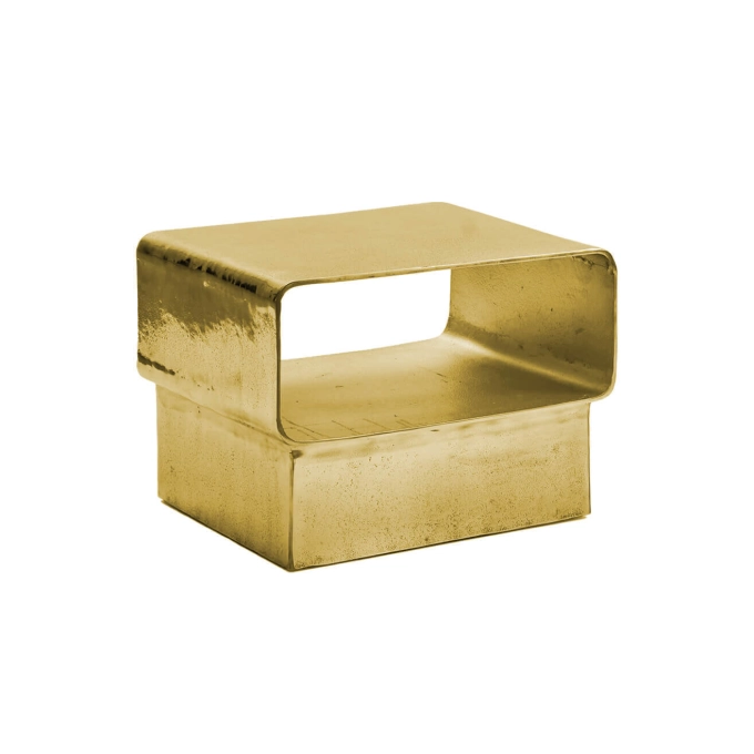 Side Table KIRA 46 Gold GERVASONI