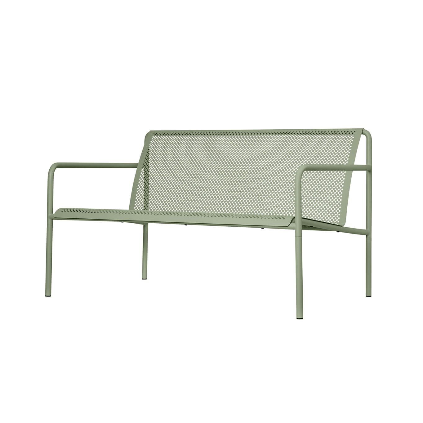 Canapé extérieur DAPPLE Lounge L 131 Vert Thé FERM LIVING