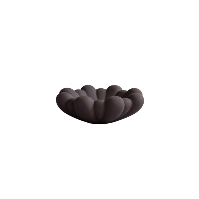 Centre de table & corbeille BLOOM TRAY medio Marron chocolat 101 COPENHAGEN