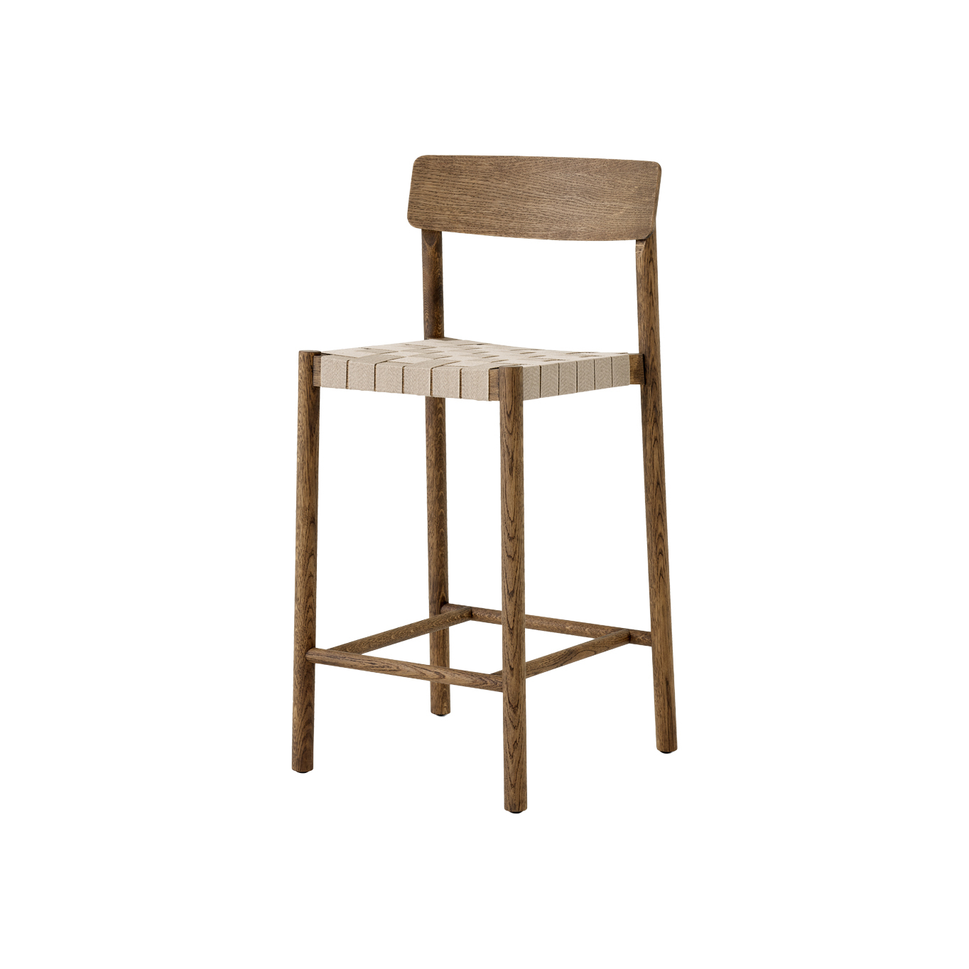 Tabouret haut BETTY TK12 Chêne fumé / Naturel AND TRADITION