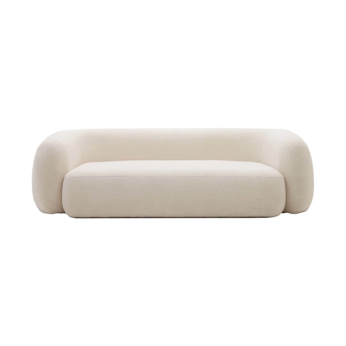 MARTINA modulable 3 places Bouclette Ecrue KAVE HOME
