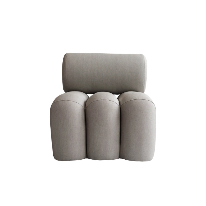 Fauteuil FOKU résistant au soleil Taupe 101 COPENHAGEN