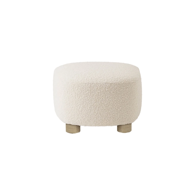 Pouffe THE TIRED MAN Oak/ Baena 14 AUDO COPENHAGEN