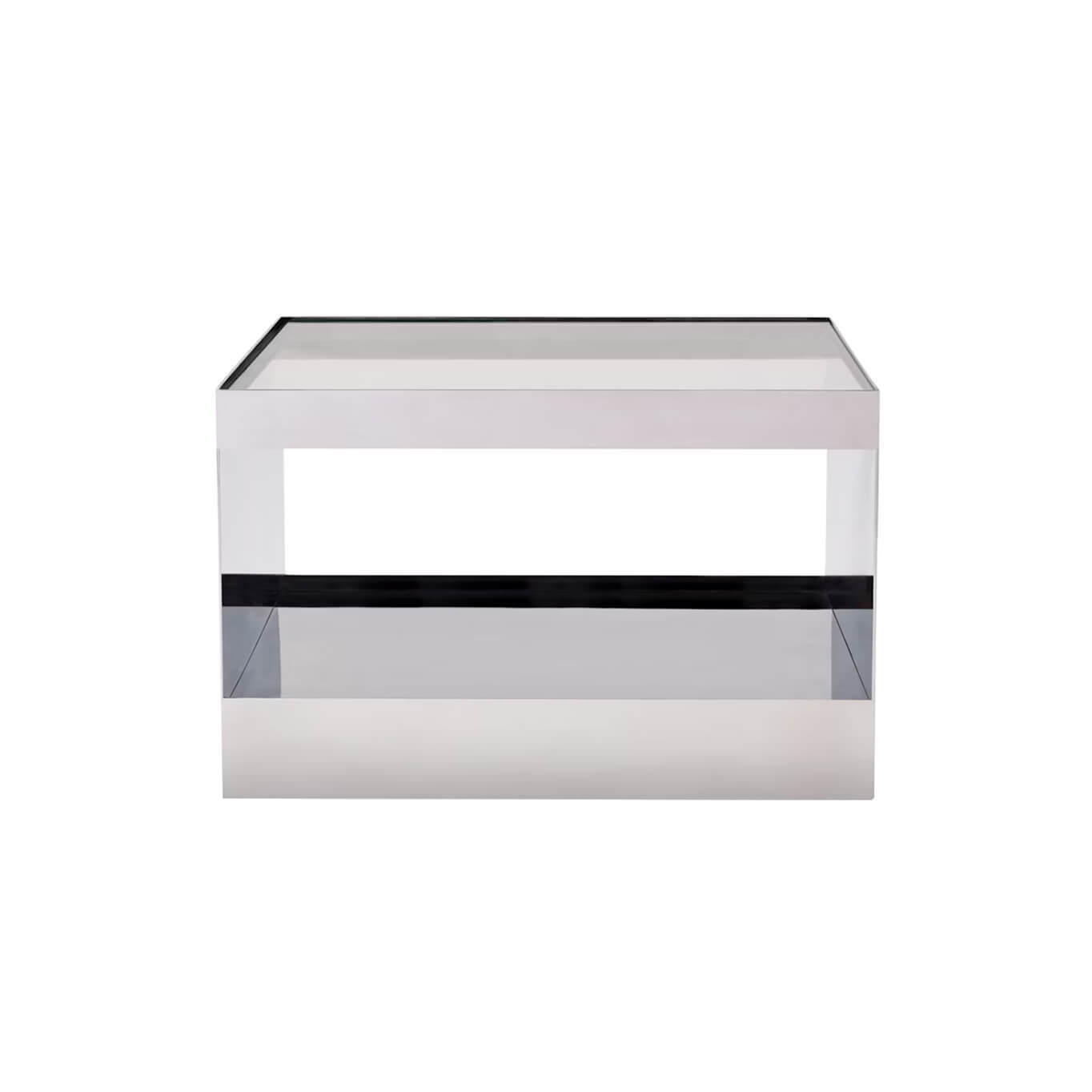 Table basse D'URSO L 56 Acier KNOLL