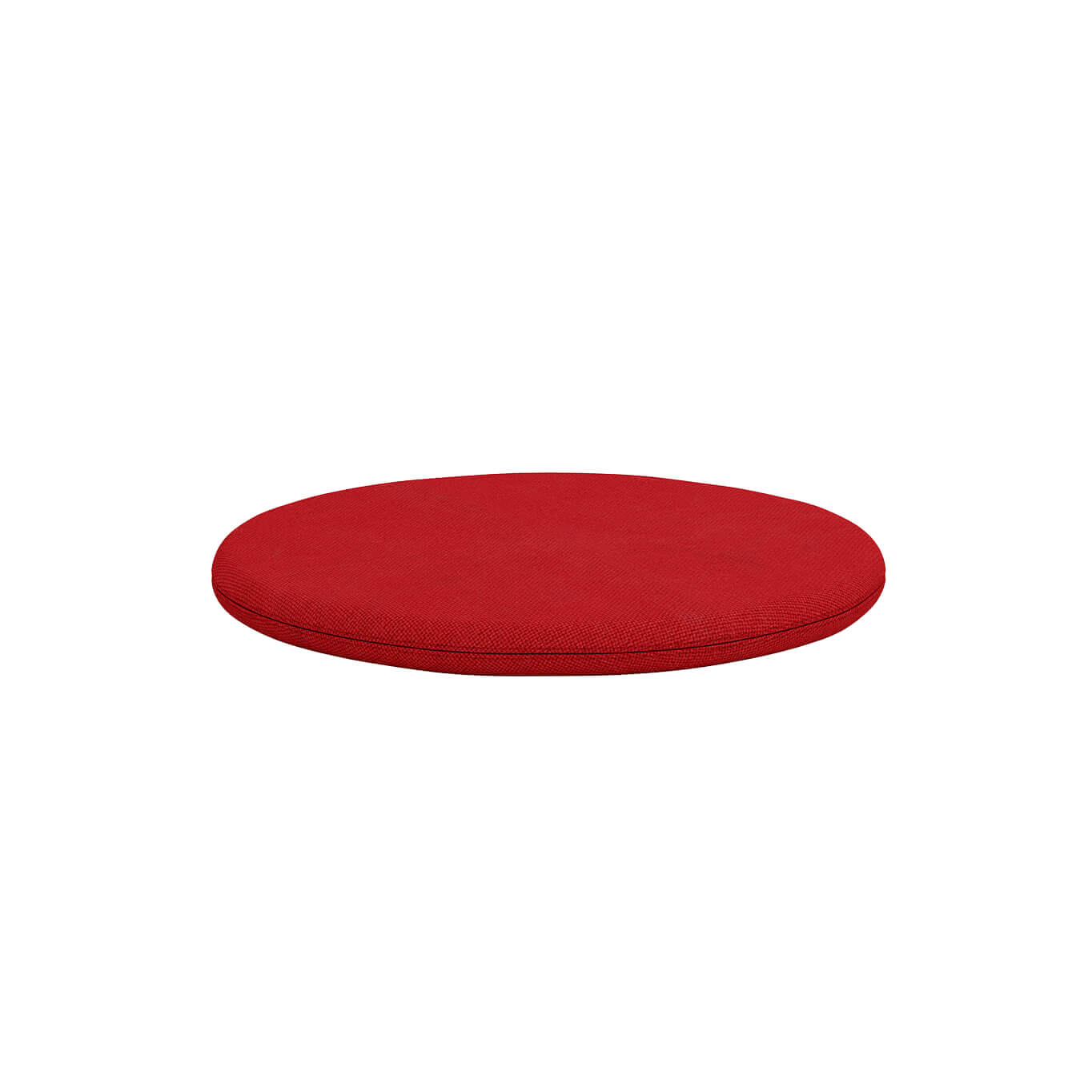 Cushion CIRCULAR SHAPE Red Textile / Hallingdal VERPAN