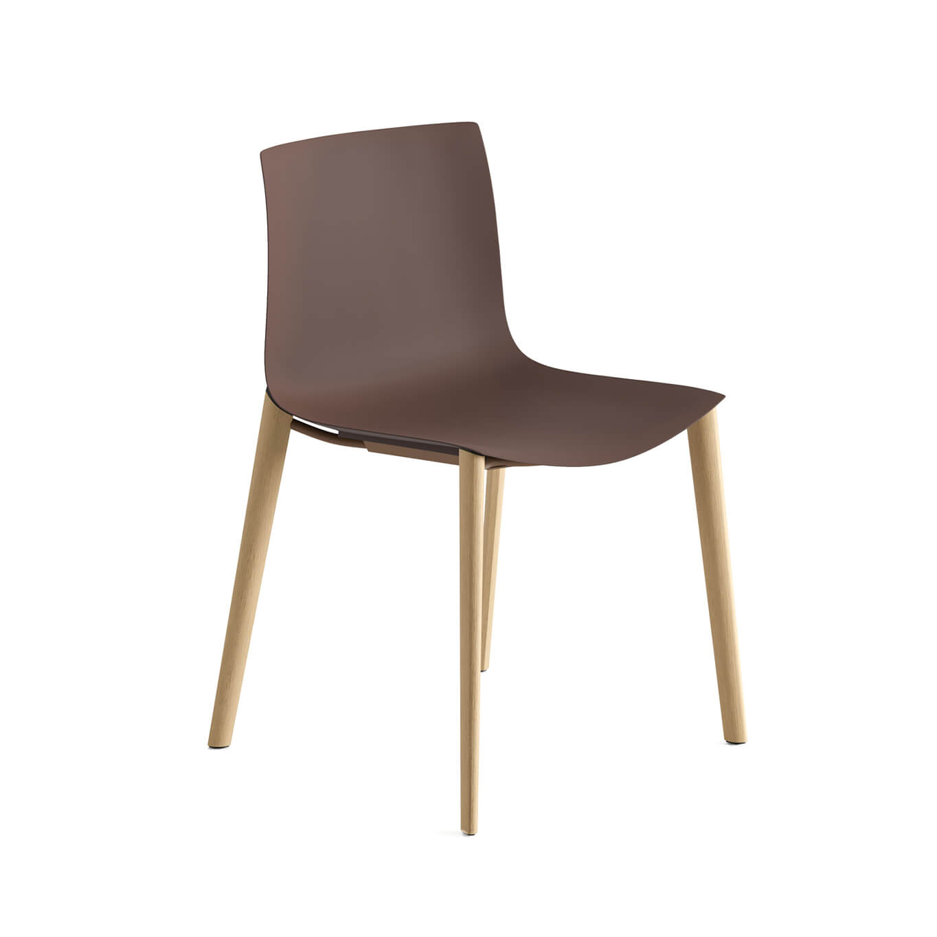 Chaise CATIFA RE 46 Pieds bois Espresso ARPER