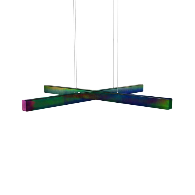 Pendant Light X-MODEL Dark Opal Chrome ANOUR