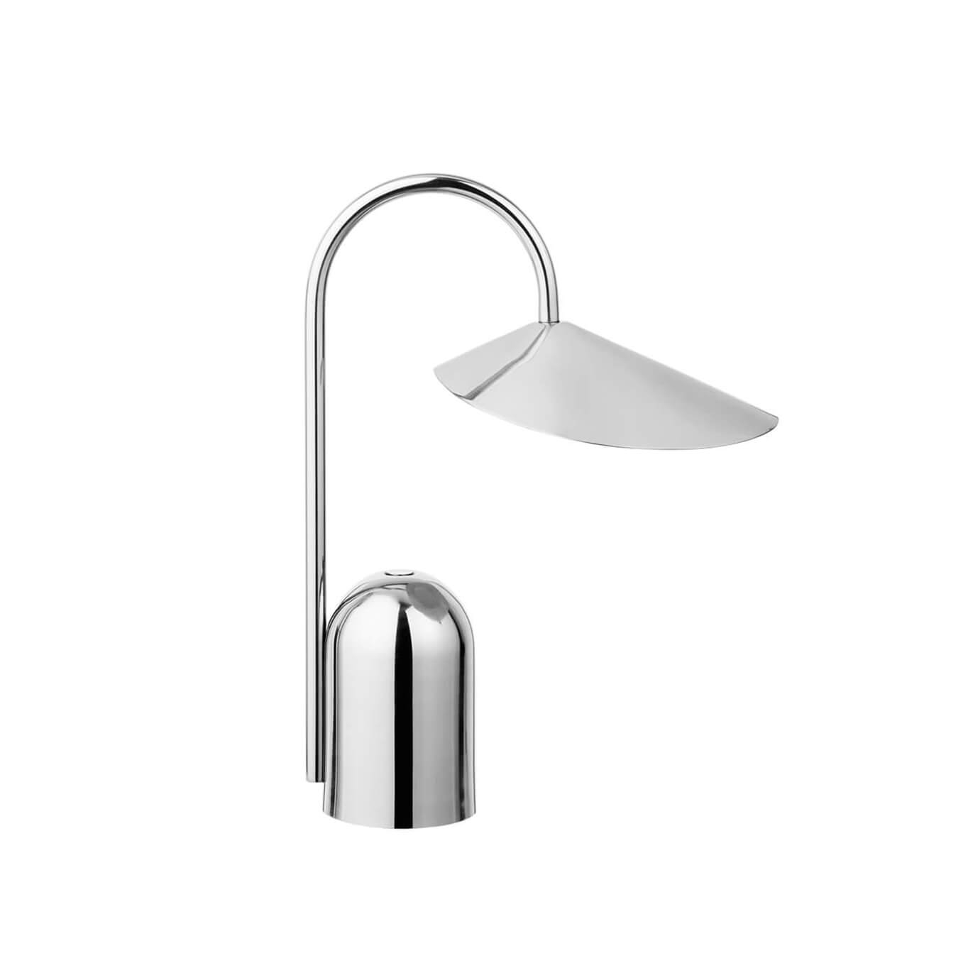 Table Lamp ARUM Portable Inox FERM LIVING
