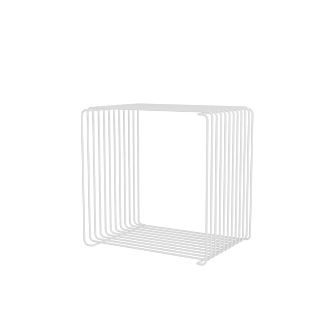 Shelving PANTON WIRE square Snow MONTANA