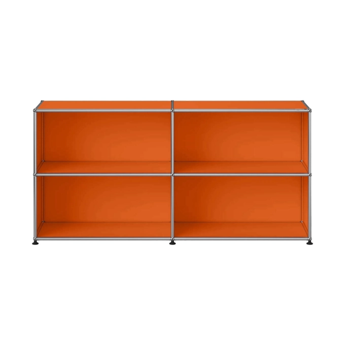 Meuble de rangement USM HALLER M67 Orange Pur USM HALLER