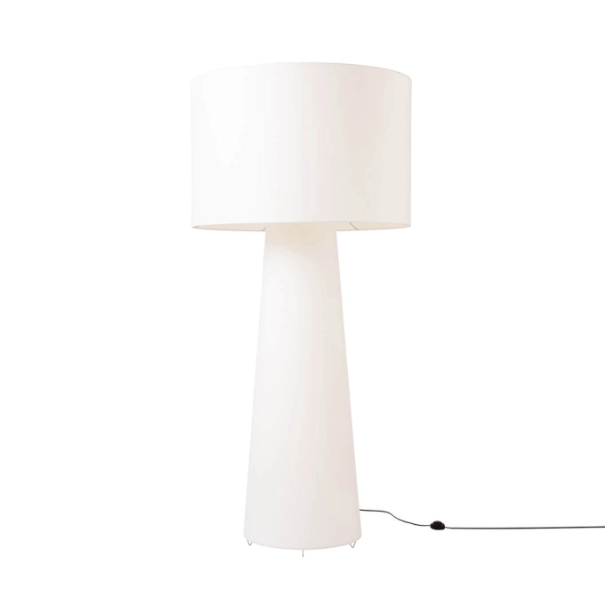 Lampadaire BIG SHADOW H 197 Blanc CAPPELLINI