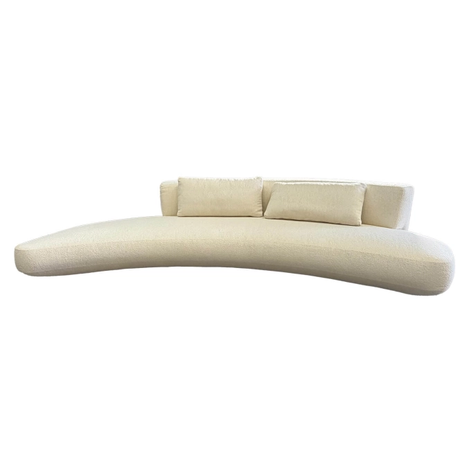 Canapé AUDREY L 326 Delia Milk GALLOTTI & RADICE