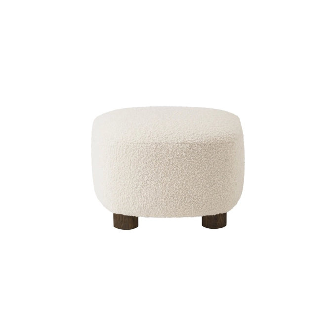 Pouffe THE TIRED MAN Dark Oak/ Baena 14 AUDO COPENHAGEN