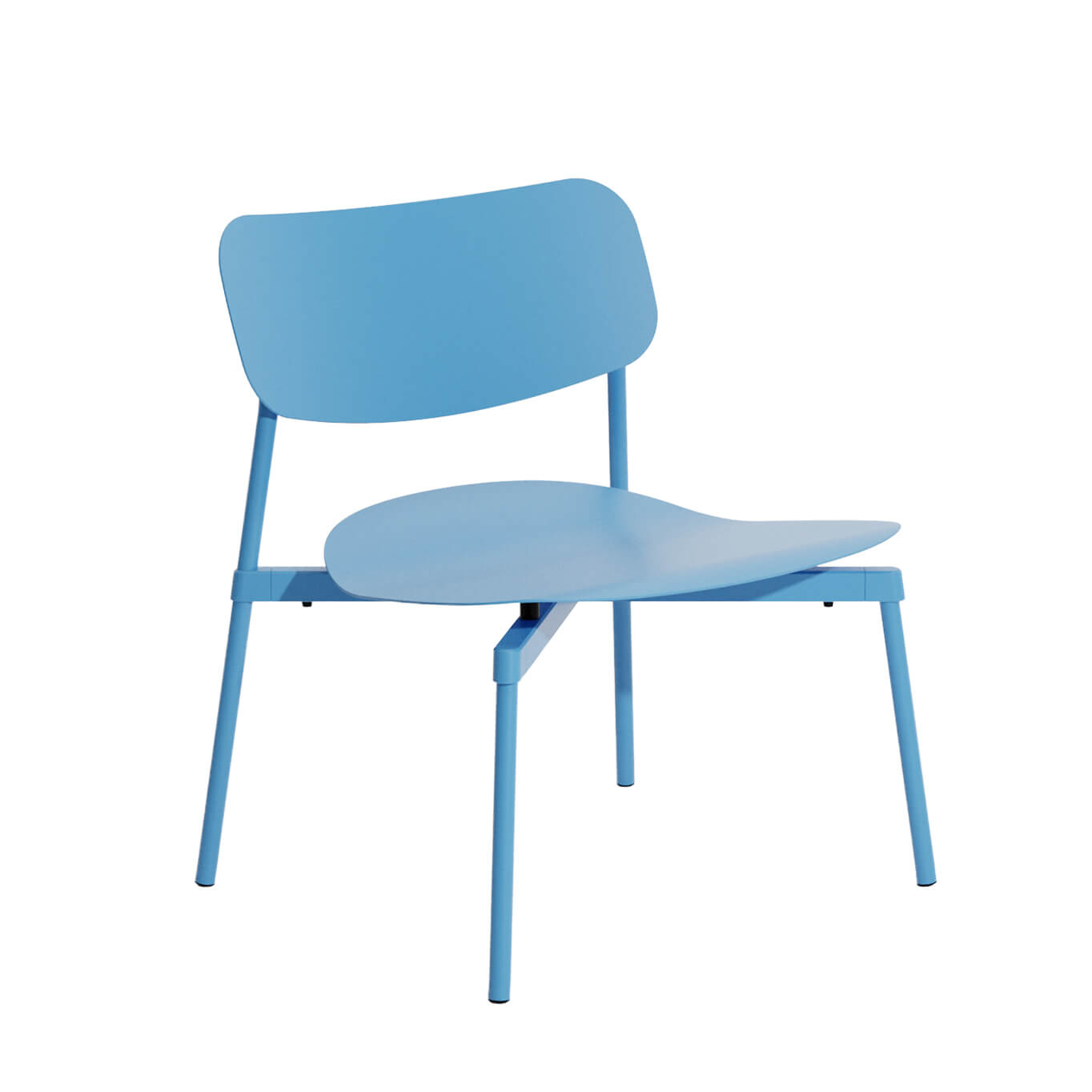 Chaise Lounge Bleu Ciel