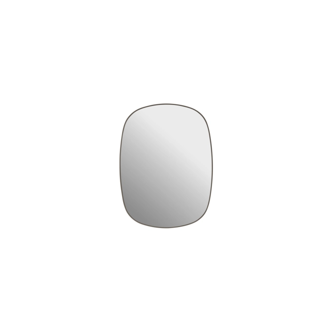 Miroir MIROIR FRAMED SMALL Taupe MUUTO