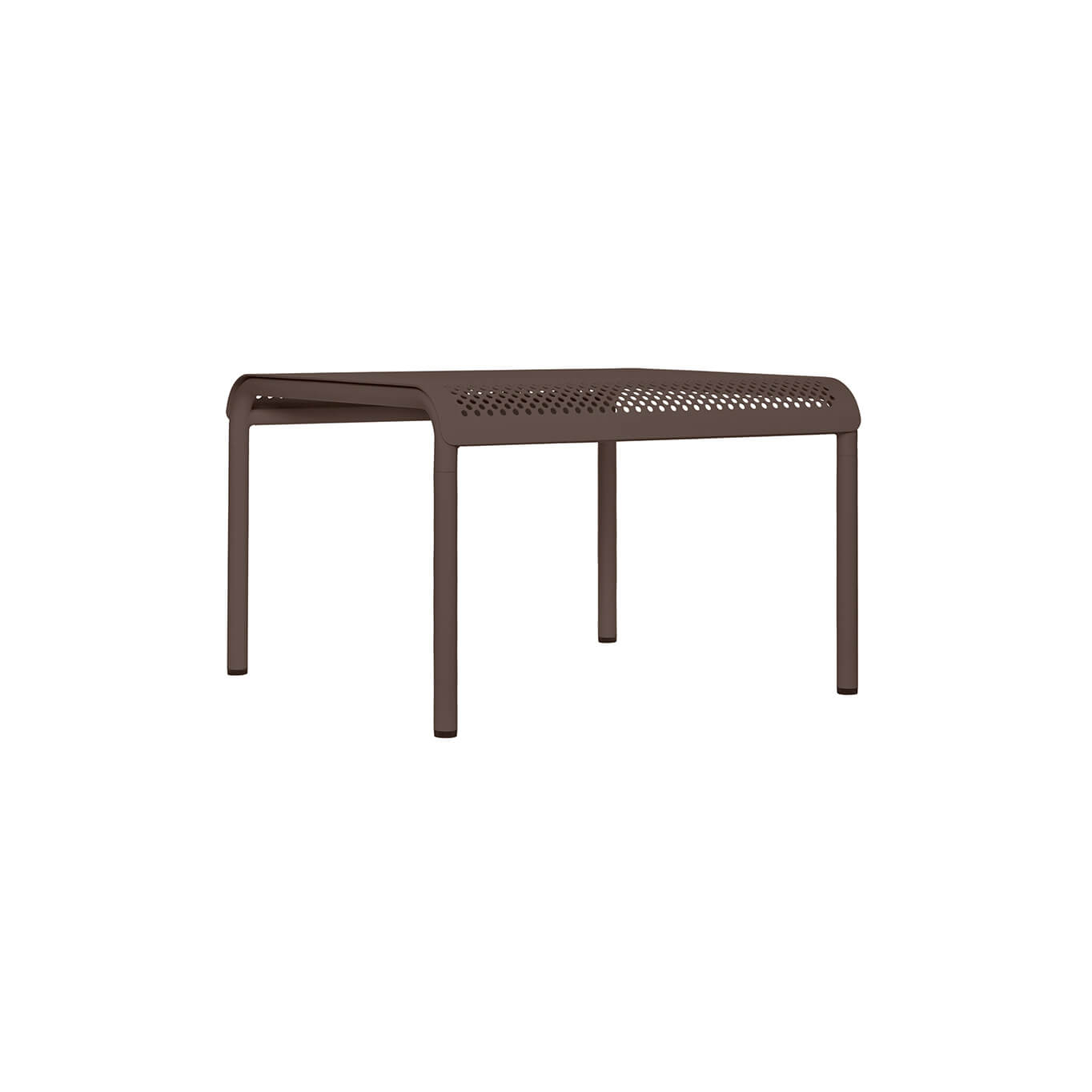 Table basse extérieure DAPPLE 57x57 Chocolat Noir FERM LIVING