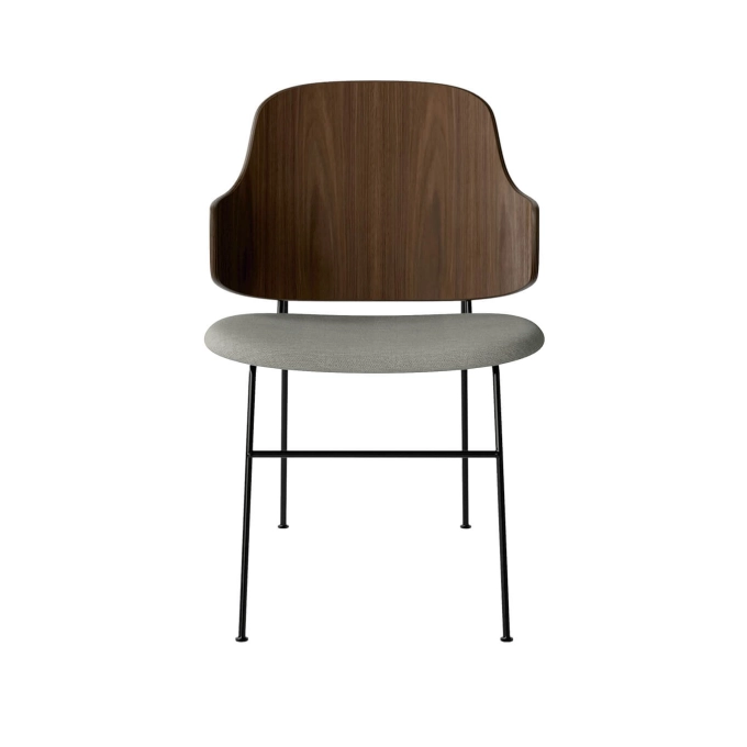 Chaise PENGUIN Noyer/ Re-Wool 218 AUDO COPENHAGEN