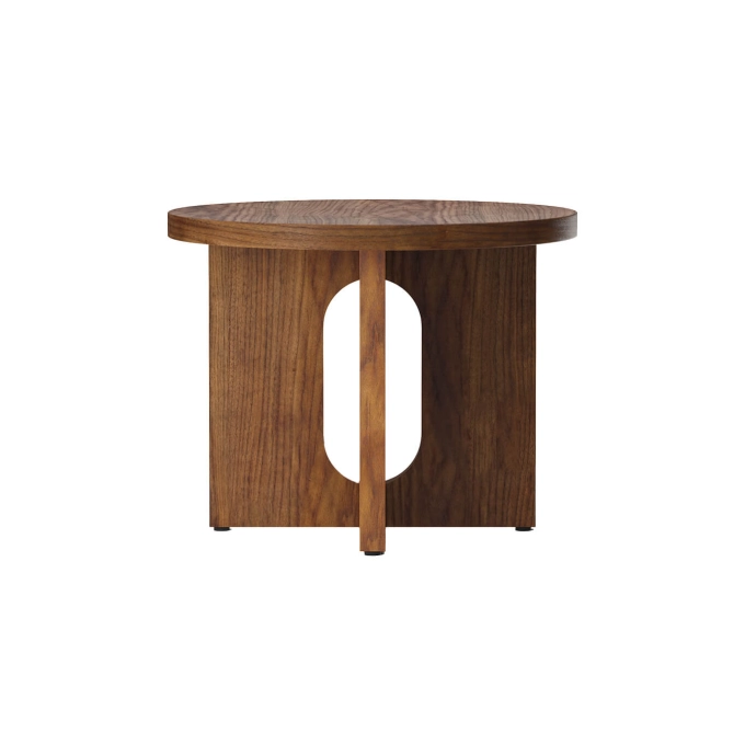 Table basse ANDROGYNE Ø 50 Noyer AUDO COPENHAGEN
