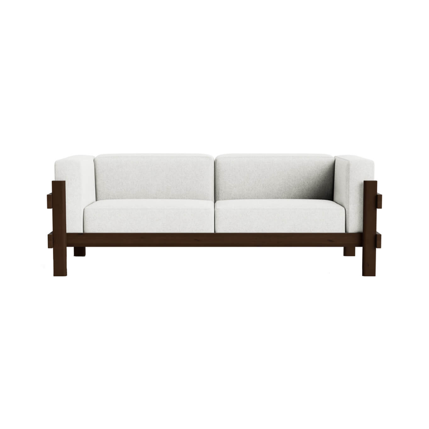 Sofa KUBE Dark Brown Pine/ Hallingdal 110 NORMANN COPENHAGEN