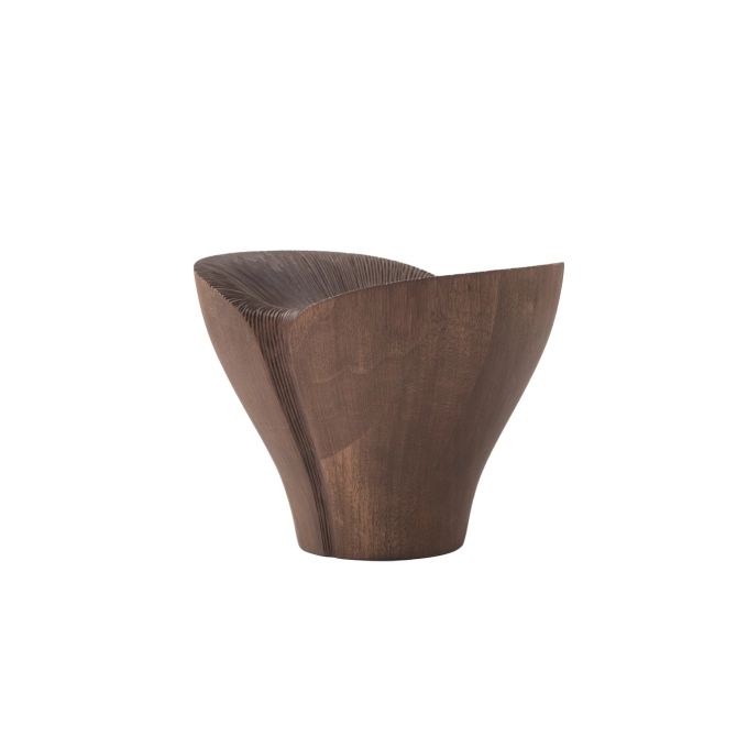 Centre de table & corbeille KALA medium Noyer ZANAT