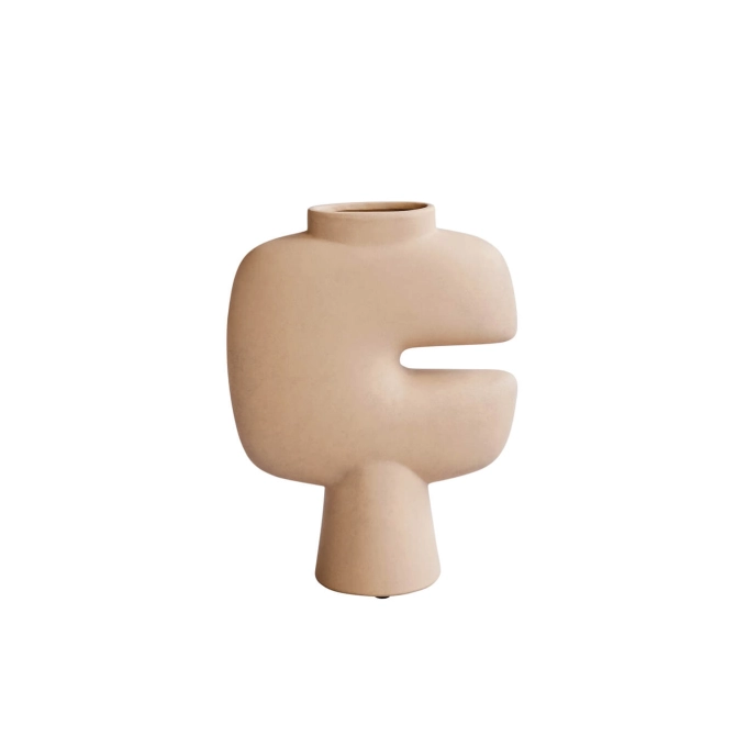 Vase TRIBAL medio Sable 101 COPENHAGEN