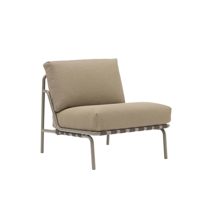 Outdoor Lounge Chair SETTLE fabric Ribbed Weave 5 MUUTO