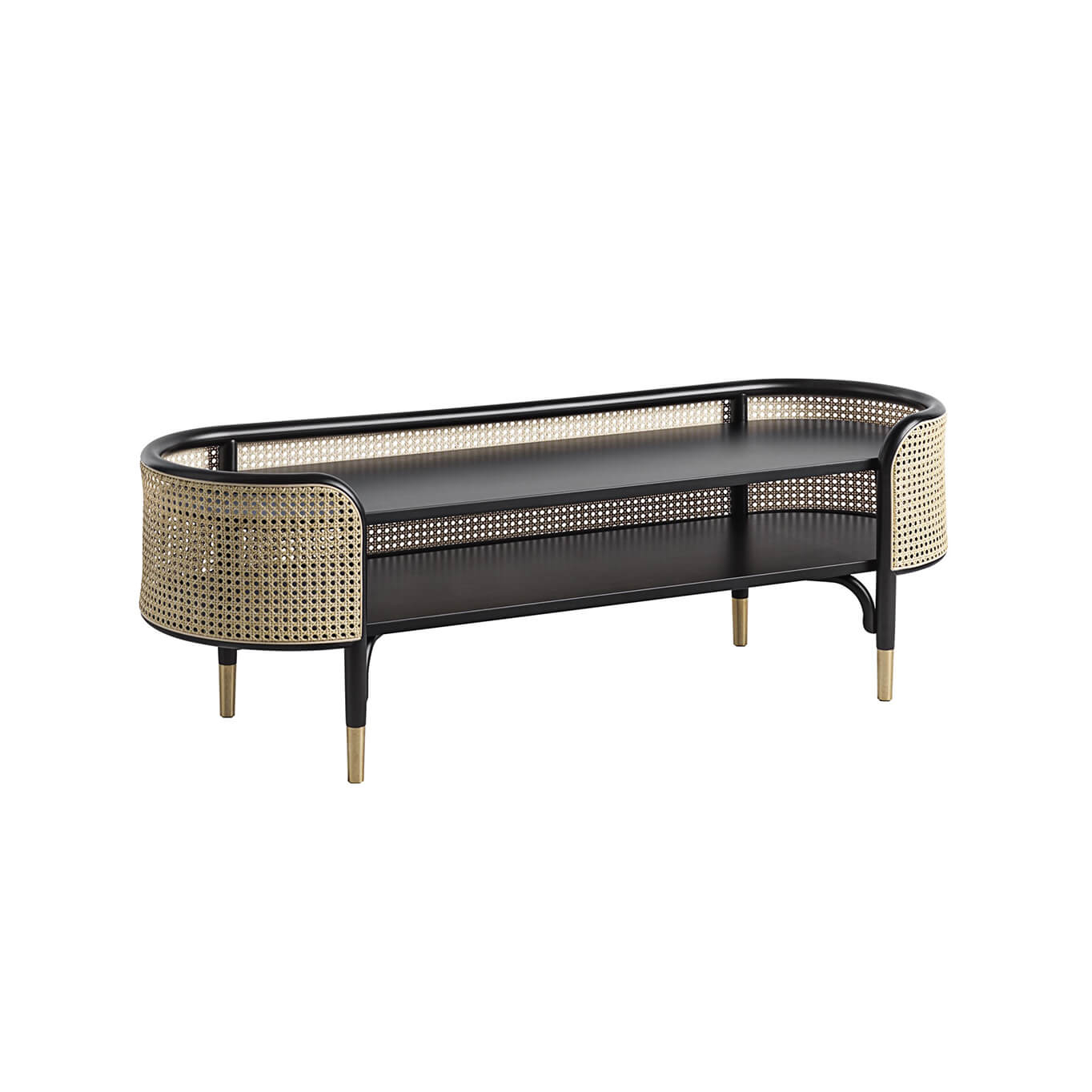 Banc MOS Noir GEBRÜDER THONET VIENNA
