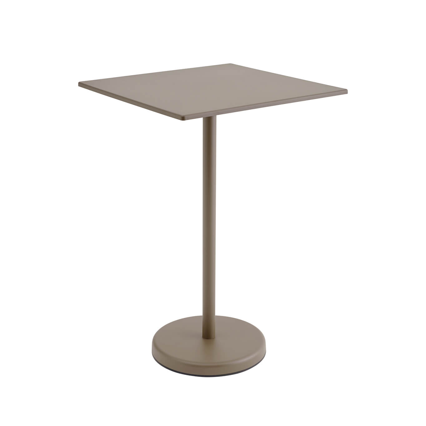 Table extérieure LINEAR STEEL CAFÉ 70x105 Taupe MUUTO