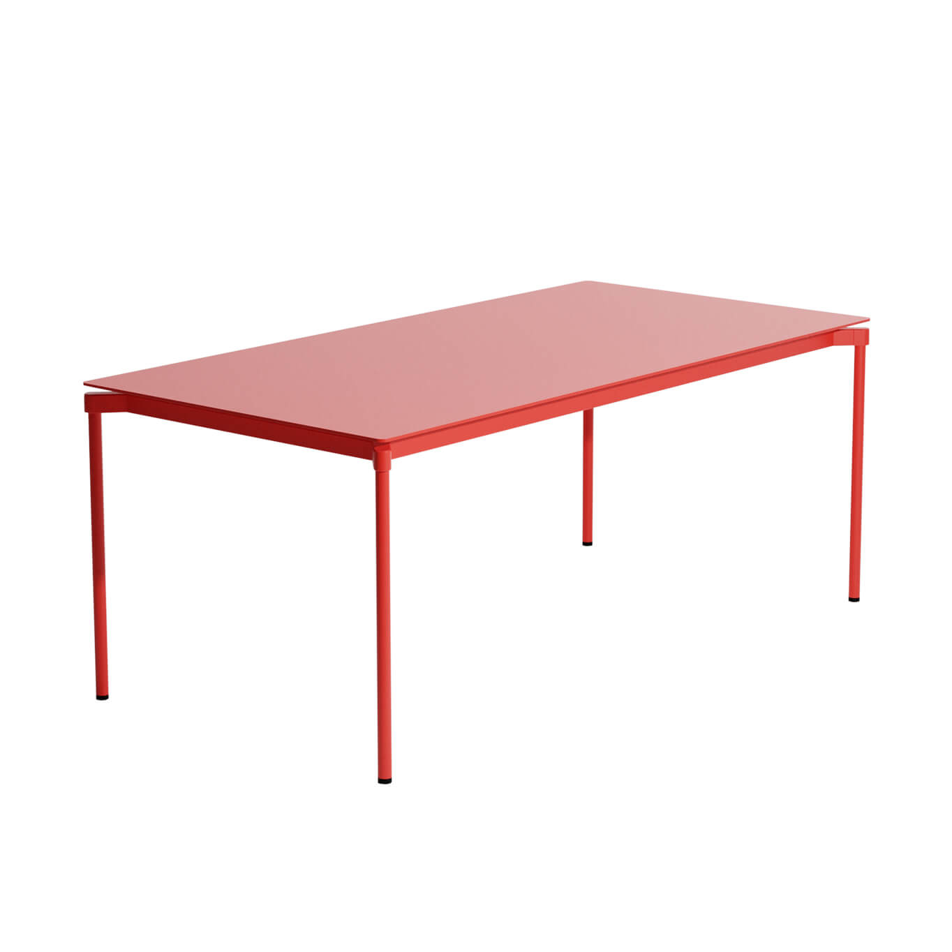 Table Fromme Aluminium Rouge Petite Friture