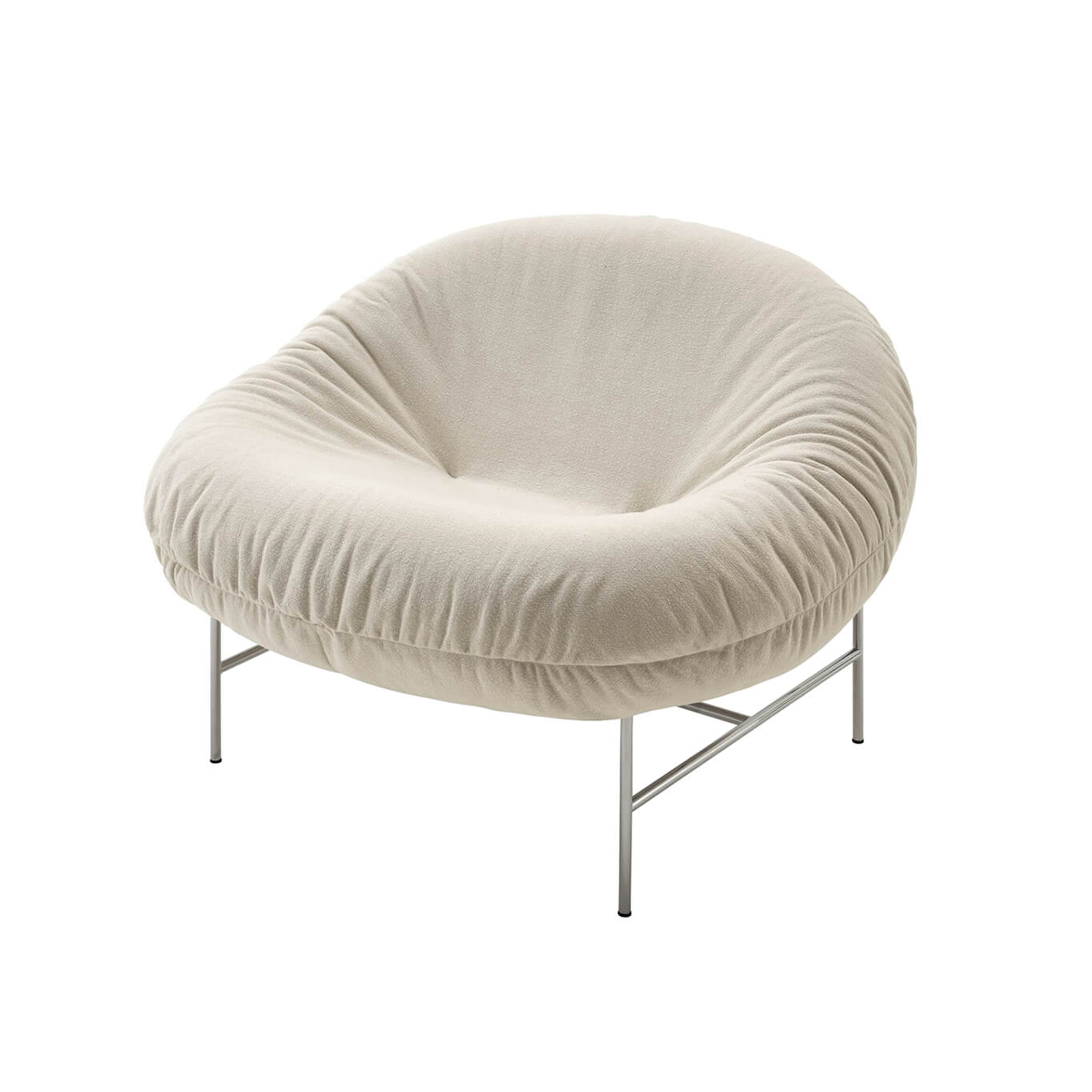 Easy chair PERRON BUN Haven Ivory KNOLL