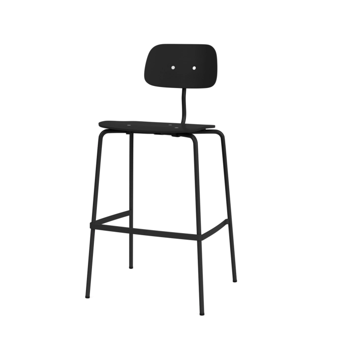 Tabouret haut KEVI 2062 Noir MONTANA