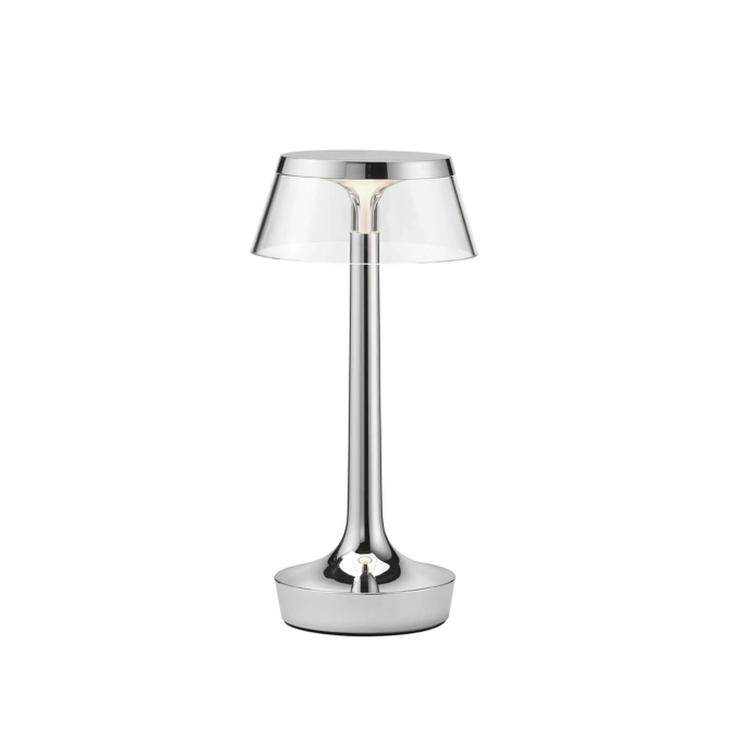 Portable Lamp BON JOUR UNPLUGGED Chrome FLOS