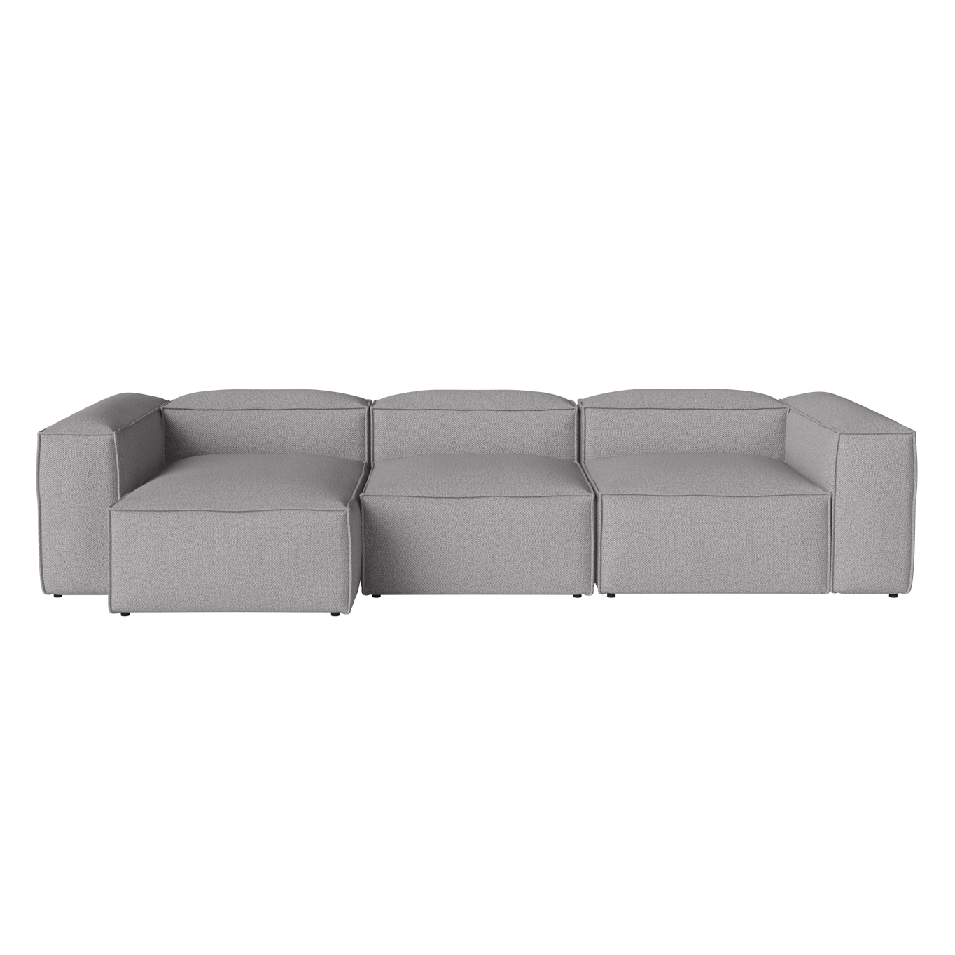 Canapé COSIMA Chaise Longue Gauche 340x120 Monza Light Grey BOLIA