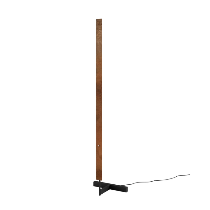 Floor Lamp F-MODEL Rusted Steel ANOUR