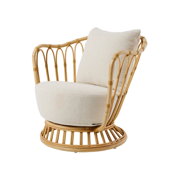 Fauteuil extérieur GRACE OUTDOOR Naturel/ Plutarco 221 GUBI
