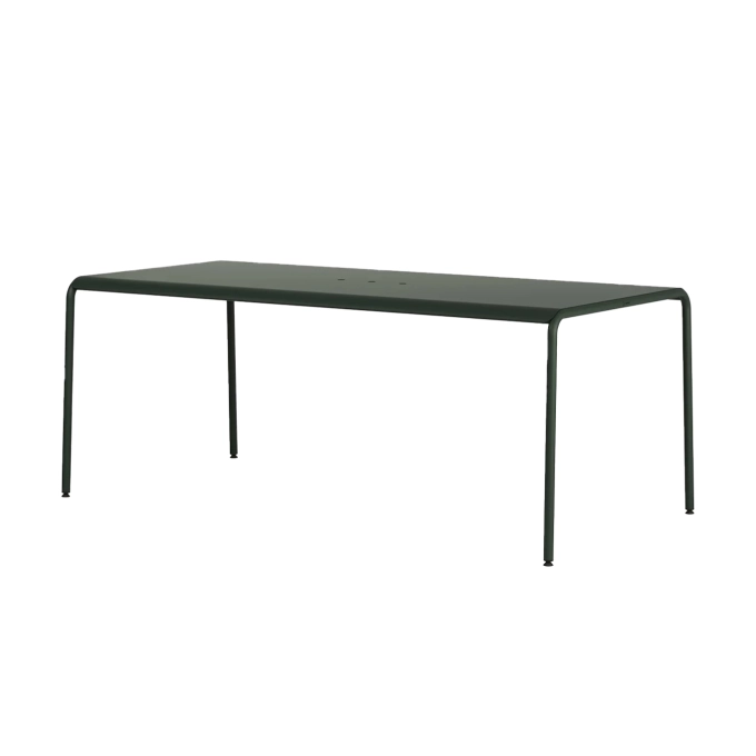 Table extérieure PANORAMA Vert Forêt L 190 TIPTOE