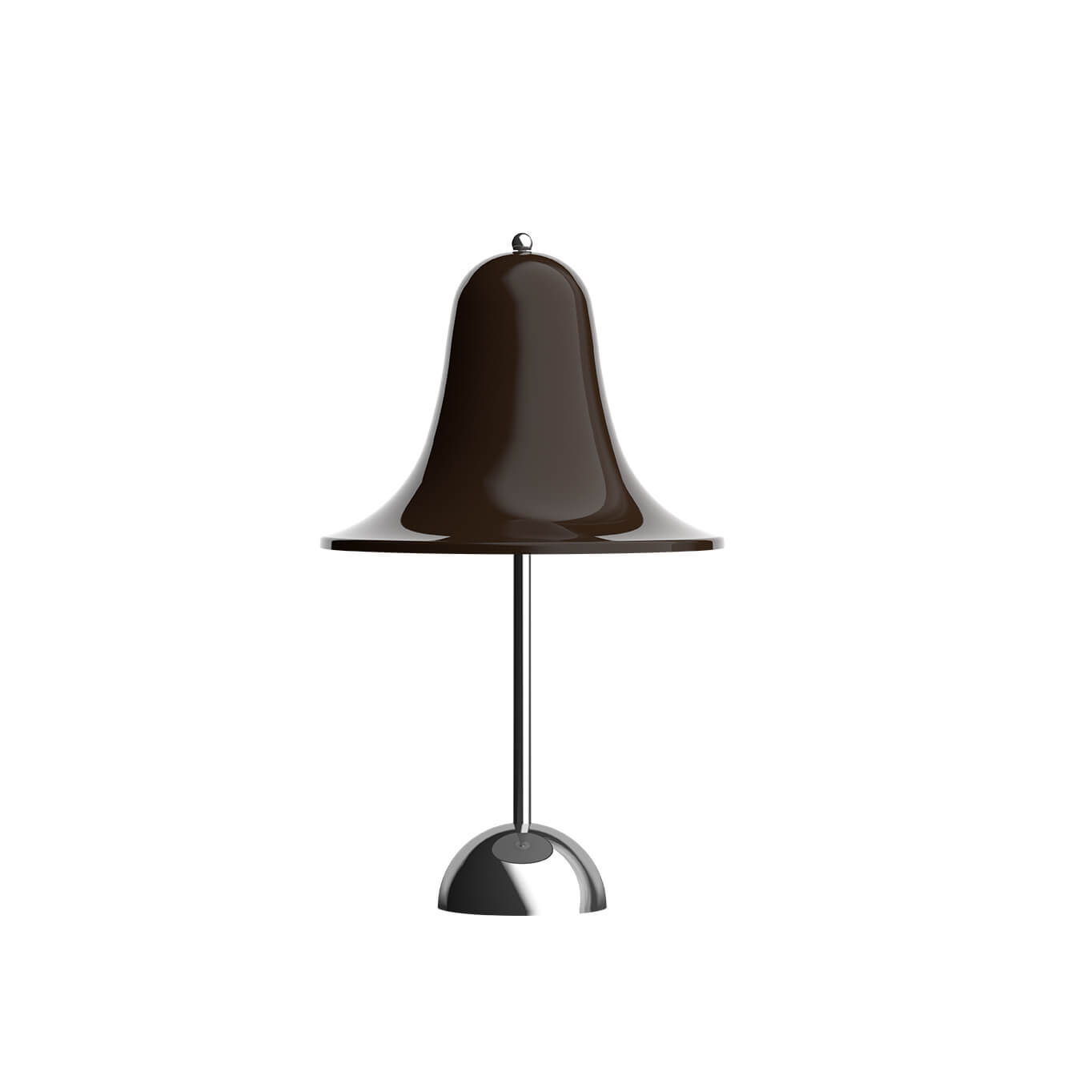 Lampe sans fil PANTOP PORTABLE Ø18 Brun foncé VERPAN