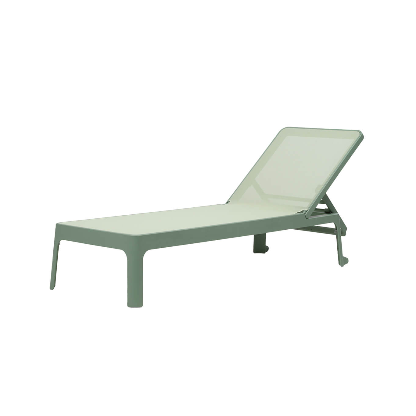 Outdoor Bench and Sunlounger PLANO Mint NARDI