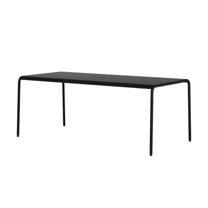 Outdoor Table PANORAMA Graphite Black L 190 TIPTOE