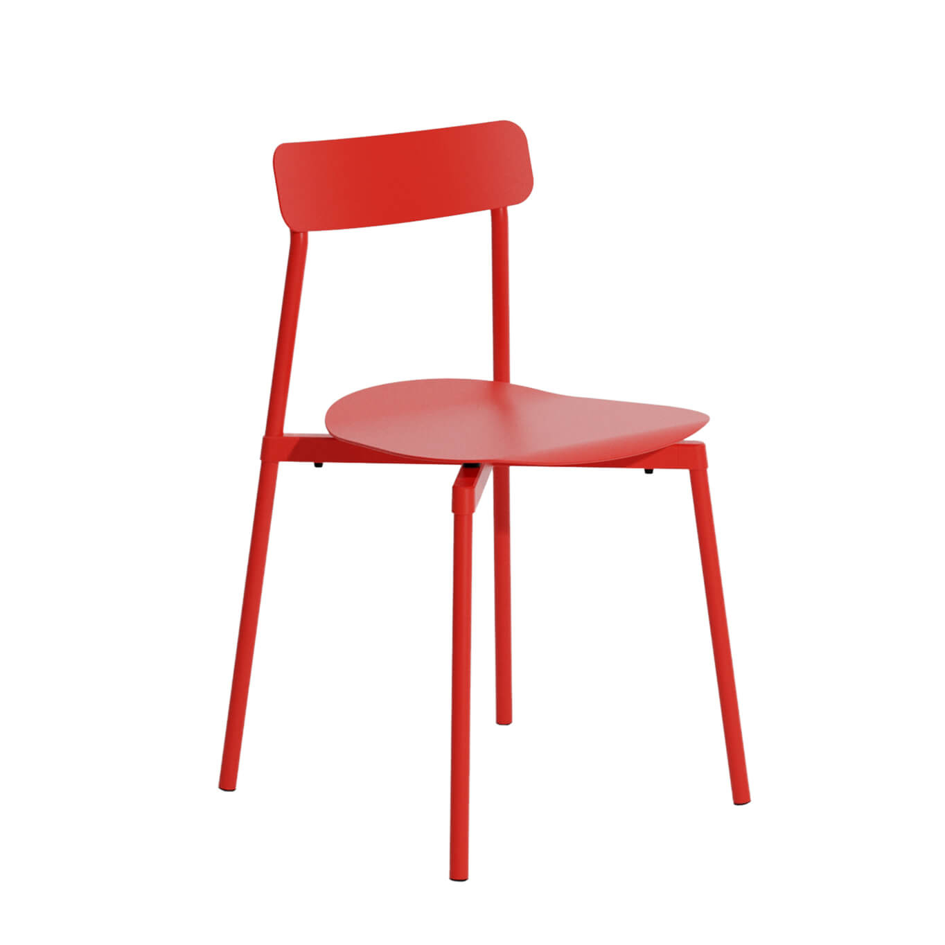 Chaise FROMME Rouge Petite Friture