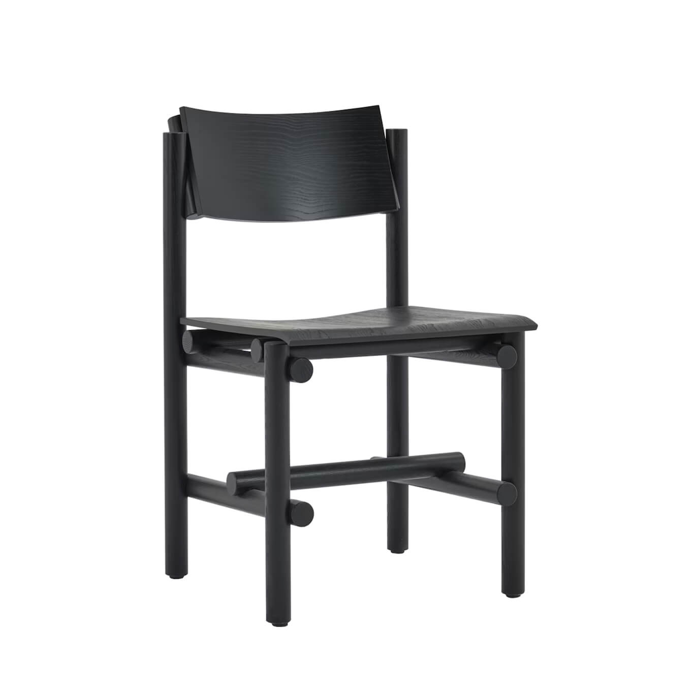 Chaise MUECKE Noir ébène KNOLL