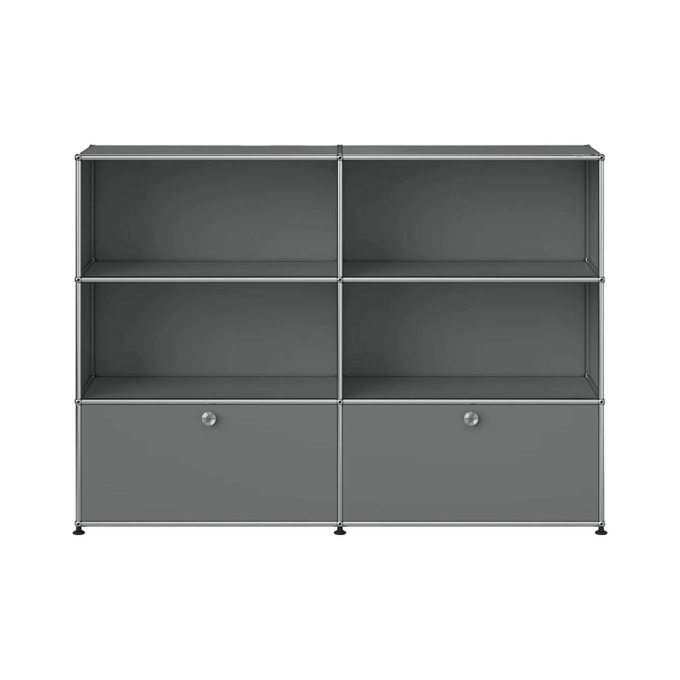 Storage Unit USM HALLER M65 Grey Medium USM HALLER