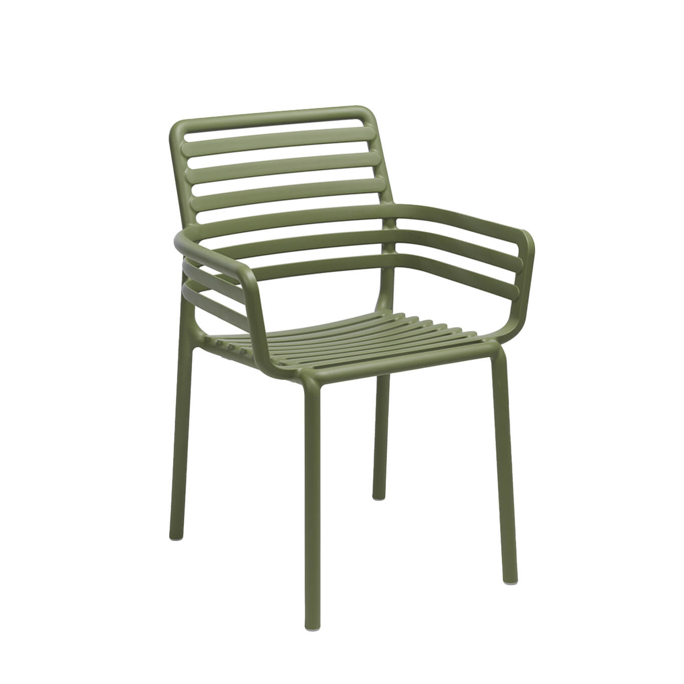Chaise extérieure DOGA BISTROT avec accoudoirs Agave NARDI
