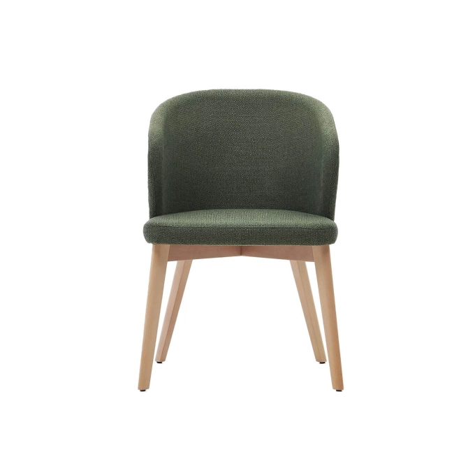 DARICE Chenille Vert / Hêtre naturel KAVE HOME
