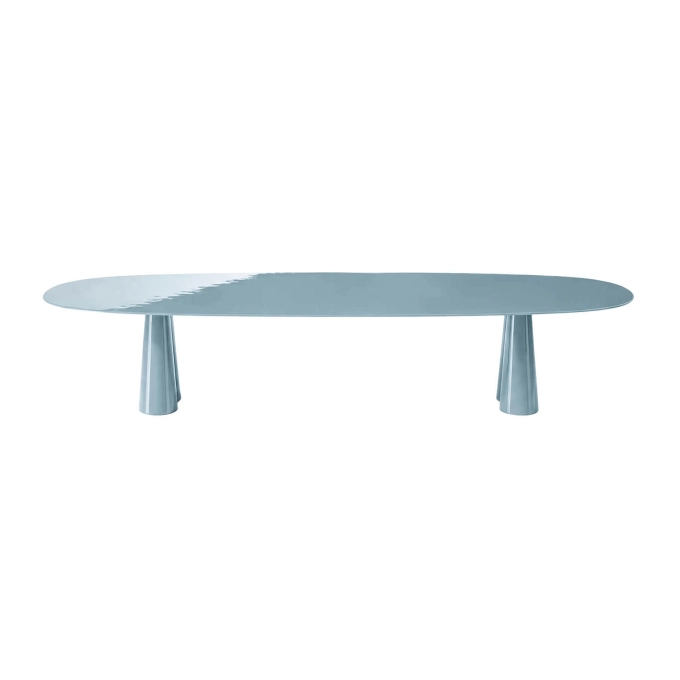 Table TREFLO Ovale Bleu Clair CASSINA