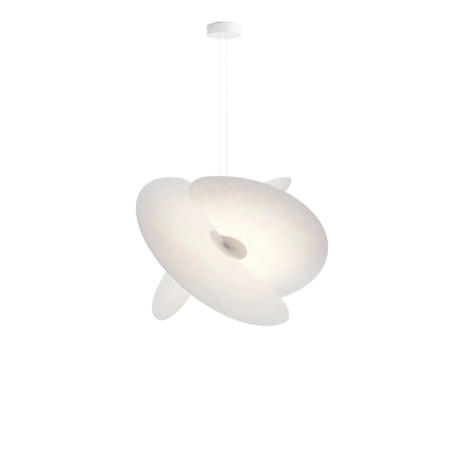 Suspension LEVANTE large Blanc mat LUCEPLAN