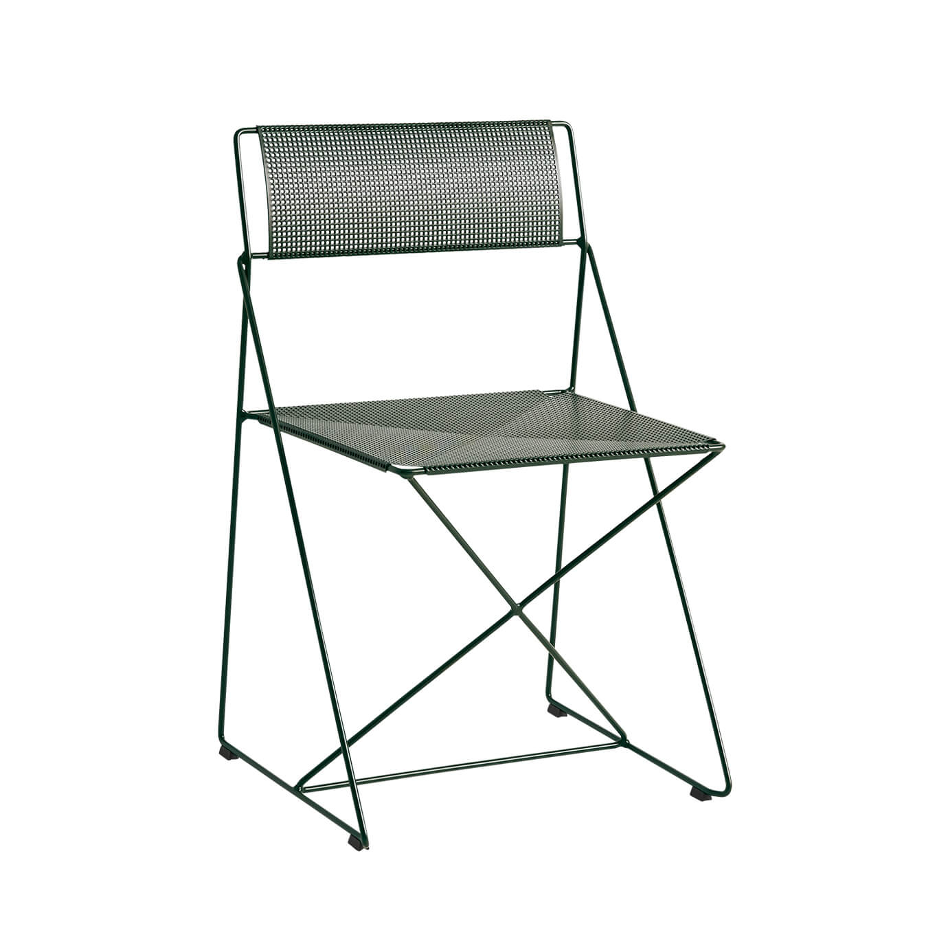 Chaise extérieure X-LINE vert automne HAY