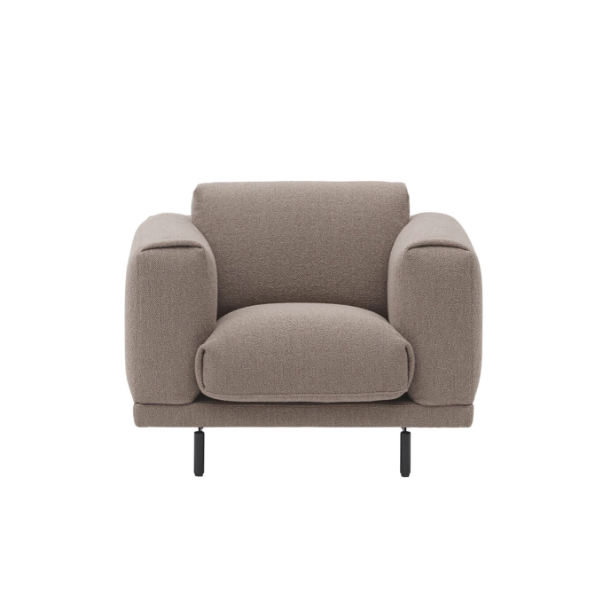 Easy chair REST with metal legs Heart 6 MUUTO
