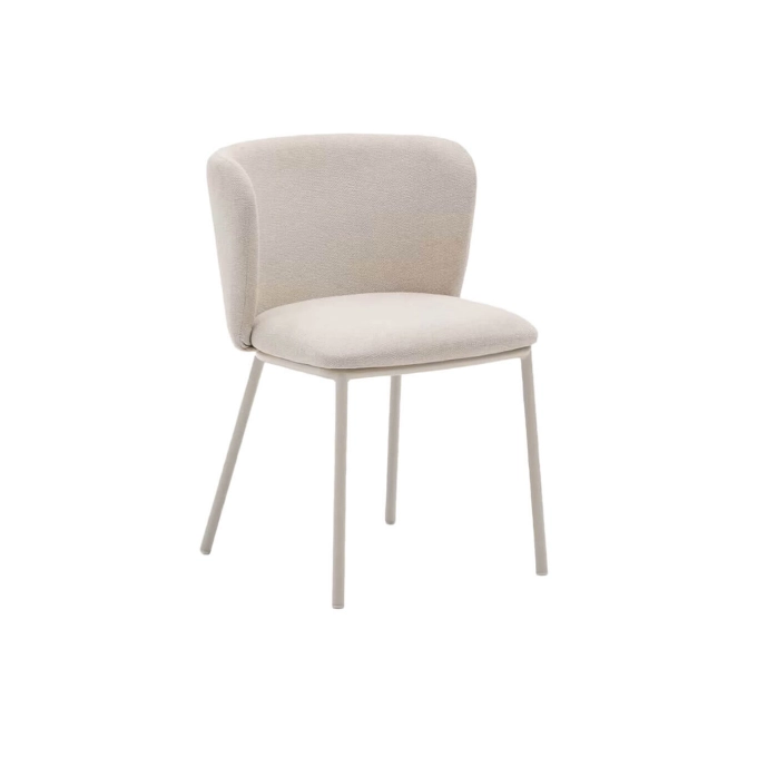 CISELIA Chenille Beige / Beige KAVE HOME