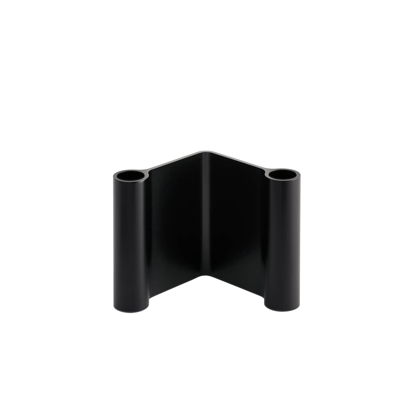 Photophore, bougeoir et bougie PAIR H 11 Noir MUUTO